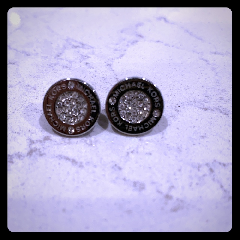 Michael Kors stud earrings.